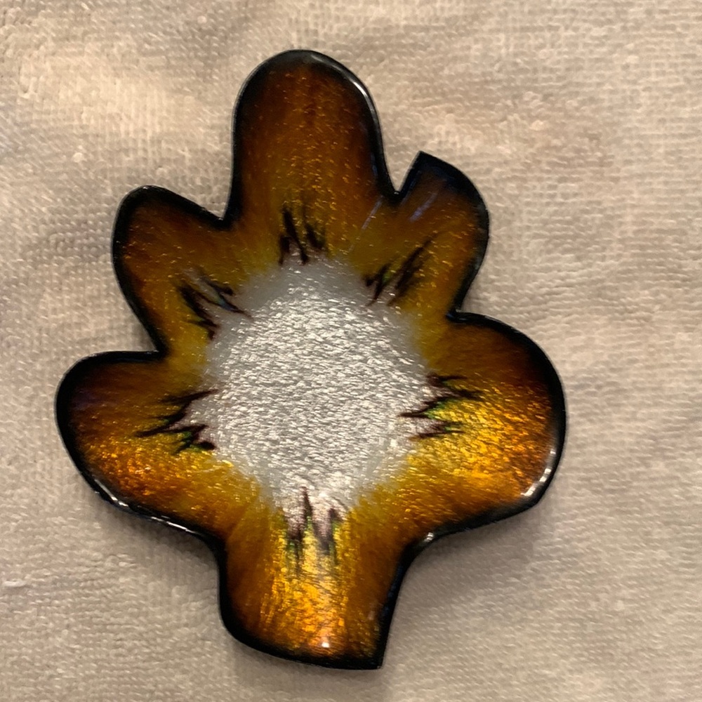 Limoges trinket bowl by M. Betourne (Michael), small and light